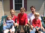 family in Maine
