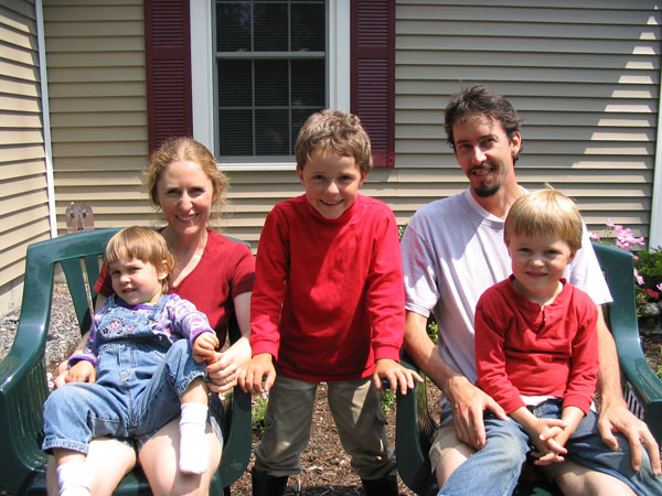 family in Maine